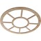 Ekena Millwork Grace Wood Fretwork Pierced Ceiling Medallion, Red Oak, 26"OD x 9 1/2"ID x 3/8"T CMWP26X0375GRRO - alternate 3
